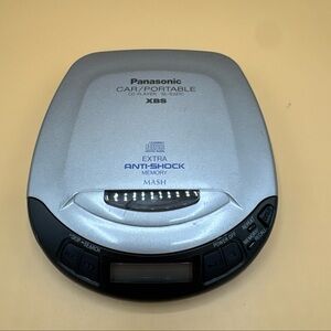 Vintage Panasonic Car/Portable CD Player SL-S321C Tested Works